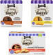 Three Dog Bakery Classic Cookies Variety Pack Premium Treats for Dogs, Carob/Peanut Butter, Golden/Vanilla, & Double Reward, 36 Ounces, (Pack of 3)