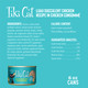 Tiki Pets Cat Luau Wet Cat Food Succulent Chicken . Cans 6 Oz 8 Count