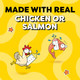 Temptations Puree Kitten Treats Lickable Chicken And Salmon Variety Pack 24 Pouches Variety Pack