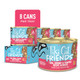Tiki Pets Cat Aloha Friends Wet Cat Food Tuna Shrimp & Pumpkin 5.5 Oz 8 Count