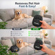 Trazon Pet Hair Removal Gloves 2 Pack 2 Pack