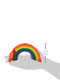 Yeowww Catnip Rainbow Toy For Cats Colorful Arch Shape Durable Cotton Twill