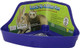 Ware Manufacturing 2 Pack) Plastic LockNLitter Pan For Small Pets Size Regular 2 Pack