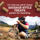 Zuke's Lil' Links Chicken And Apple Recipe'pet Treats For Dogs . Bag 6 Oz