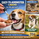 Yeosklum DeWormer For Cats And Dogs Broad Spectrum Pet Wormer With Pyrantel