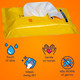 Wet Ones For Pets Antibacterial Heavy Duty Dog Paw Wipes With Tropical Splash 50 Count