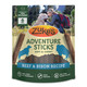 Zukes Adventure Sticks Beef And Bison Dog Treats Natural Dog Treat Sticks 6 Oz
