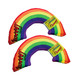 Yeowww 2 Pack) Yeowww Catnip Toy Rainbow 6" 2 Pack
