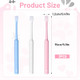 Wjiaaa 3 Pack Small Dog Cat Toothbrush 360 Degree Soft Silicone Pet 3 Pack