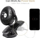 Battery Operated Clip On Fan  Max 40 Hours Of Battery Life
