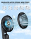 Easyacc Portable Handheld Fan, 5000Mah 32H Rechargable Personal Fan, 5 Speed Powerful Ultra Quiet Usb C Small Desk Fan, 180° Fold