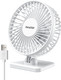 Gaiatop Usb Desk Fan, Small But Powerful, Portable Quiet 3 Speeds Wind Desktop Personal Fan, Adjustment Mini Fan Table Fan