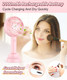 Handheld Fan Mini Fan,Small Personal Portable Fan, Usb Desk Fan,Rechargeable Eyelash Fan For Makeup,813Hours Operated Small Makeu