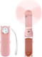 Personal Fan Handheld Mini Fan, 3 In 1 Hand Fan Foldable, Portable Fan Usb Rechargeable Small Pocket Fan Make Up Fan, 2500Mah