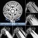 6Mode High Pressure Handheld Shower Head Set, Consumer Reports Recommended Hopopro High Flow Hand Held Showerhead With 59 Inch