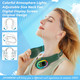 Neck Fan Portable, Rechargeable Wearable Fan, Personal Fans For Your Neck, Adjustable Air Direction Width, Flexible Cooling Fan Neck Fan Portable, Rechargeable Wearable Fan, Personal Fans For Your Neck, Adjustable Air Direction Width, Flexible Cooling Fan
