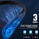 6000Mah Portable Neck Fan Rechargeable, Bladeless Operated Wearable Personal Fan With 3 Speeds, 360°Cooling Leafless Hanging Neck 6000Mah Portable Neck Fan Rechargeable, Bladeless Operated Wearable Personal Fan With 3 Speeds, 360°Cooling Leafless Hanging Neck
