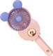 Cute Mickey Misting Mini Fan, Handheld Portable Usb Rechargeable Fan With 3 Adjustable Speeds, Foldable Personal Fan For Travelli