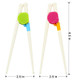 Pandaear Kids Children Adult Training Chopsticks 2 Pack