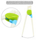 Pandaear Kids Children Adult Training Chopsticks 2 Pack