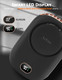 Mini Fan Mini Handheld Fan Portable Fans Usb Rechargeable, Personal Desk Fan Multifunctional With Strong Airflow, Led Smart Displ