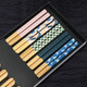 Ytzj Direct 5 Pairs Japanese Natural Bamboo Chopsticks With Unique Pattern Dishwasher Safe