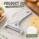 Whlrycm Adjustable Wire Cheese Slicer For Block Cheese Stainless Steel Handheld Cheese Stainless Steel