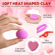 Vertintong Valentine's Day Air Dry Clay Kit For Adults Colored Heart Craft 30 Pcs