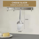 Piunaoa Stainless Steel Cheese Slicer Stainless Steel
