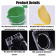 Novahf ScrewTop Lemon Squeezer Manual Juicer With Filter Portable Citrus Juicer For 4Pcs Orange