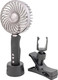 Modern Comfort Airx Portable Personal Fan MultiUse Clip Stand For Home, Gym, Outdoors, Office, Desk, Peloton... 5Speeds Vs 3 Long