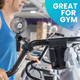 Modern Comfort Airx Portable Personal Fan MultiUse Clip Stand For Home, Gym, Outdoors, Office, Desk, Peloton... 5Speeds Vs 3 Long