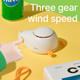 Handheld Fan, Hanging Fan, Portable Fan, Lying Flat Duck Design, 3 Speed Adjustment, 800Mah Rechargeable, Mini Fan For Babies