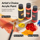 Tmol Acrylic Paint Set 24 Colors /Bottle) With 12 Art Brushes Art 2 Oz