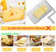 Youzi Stainless Steel Cheese Slicer With 10 Wires Metal Cheese Cutter Stainless Steel