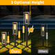 6 Pack Solar Pathway Lights Outdoor, Modern Super Brightness Led Solar Path Lights, 1000Mah Long Working Time Up To 12 Hours Land