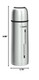 Zojirushi Stainless Steel Mug Stainless Silver 1.1 Pounds Stainless Steel