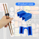Tkypzy 8 Pairs Reusable Chopsticks Helpers Training Chopstick For Beginner able Practice