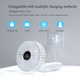 Handheld Fan, 3In1 UltraQuiet Portable Fan With 5200Mah Rechargeable Battery, 6Speed Adjustment, Led Display, Power Bank