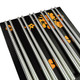 Rbenxia Metal Steel Chopstick Stainless Steel Spiral Chopsticks Long Lightweight Chopstick Set 8.8 Inches Stainless Steel