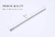 Zyoung 5 Pairs Silver Stainless Steel Chopsticks Reusable Lightweight Metal Chopsticks Dishwasher Silver