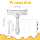 Shenliu Cheese Slicer Kit Stainless Steel Wire Cheese Slicers Handheld Cheeses Slicer Stainless Steel