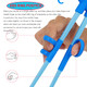 Plum Garden Kid Chopsticks Training Chopsticks For Toddler Beginners Baby Children Training Chopsticks 4 Pcs