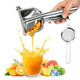 Fimxsd Large Lemon Squeezer 304 Stainless Steel Manual Juicer Hand Press With Stainless Steel