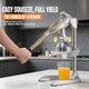 Amohee Manual Juicer Amohee Stainless Steel Orange Juicer Squeezer For Citrus Lemon Stainless Steel