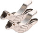 Jianshuilian Silver Bird Shape Lemon Juicer Stainless Steel Manual And Lime Squeezer 2 Pieces Silver