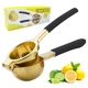 Agigear Lemon Squeezer Stainless Steel Lemon Juicer Manual Heavy Duty Lemon Juicer Stainless Steel
