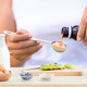 Ostwony Ostwony Measuring Spoons Set Includes 1/8 Tsp 1/4 Tsp 1/2 Tsp 5Pcs Stainless Steel