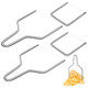 Kibbeh Stainless Steel Cheese Slicer With Wire Cheese Cutter For Kitchen Block 4 Pcs Stainless Steel