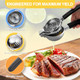 Znczhzn Premium MedicalGrade Stainless Steel Lemon Squeezer 316L Stainless Steel